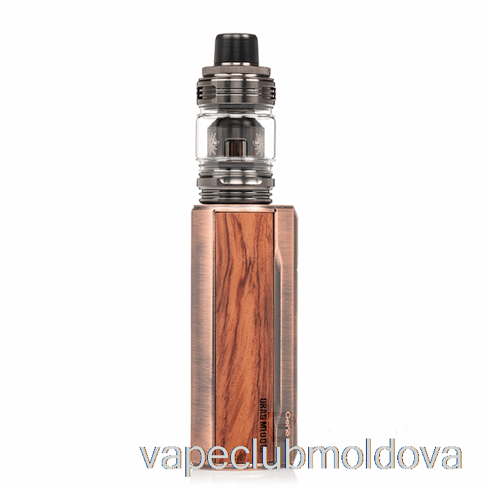 Vape Mod Voopoo Drag M100s Kit De Pornire Alamă Antică și Paduak